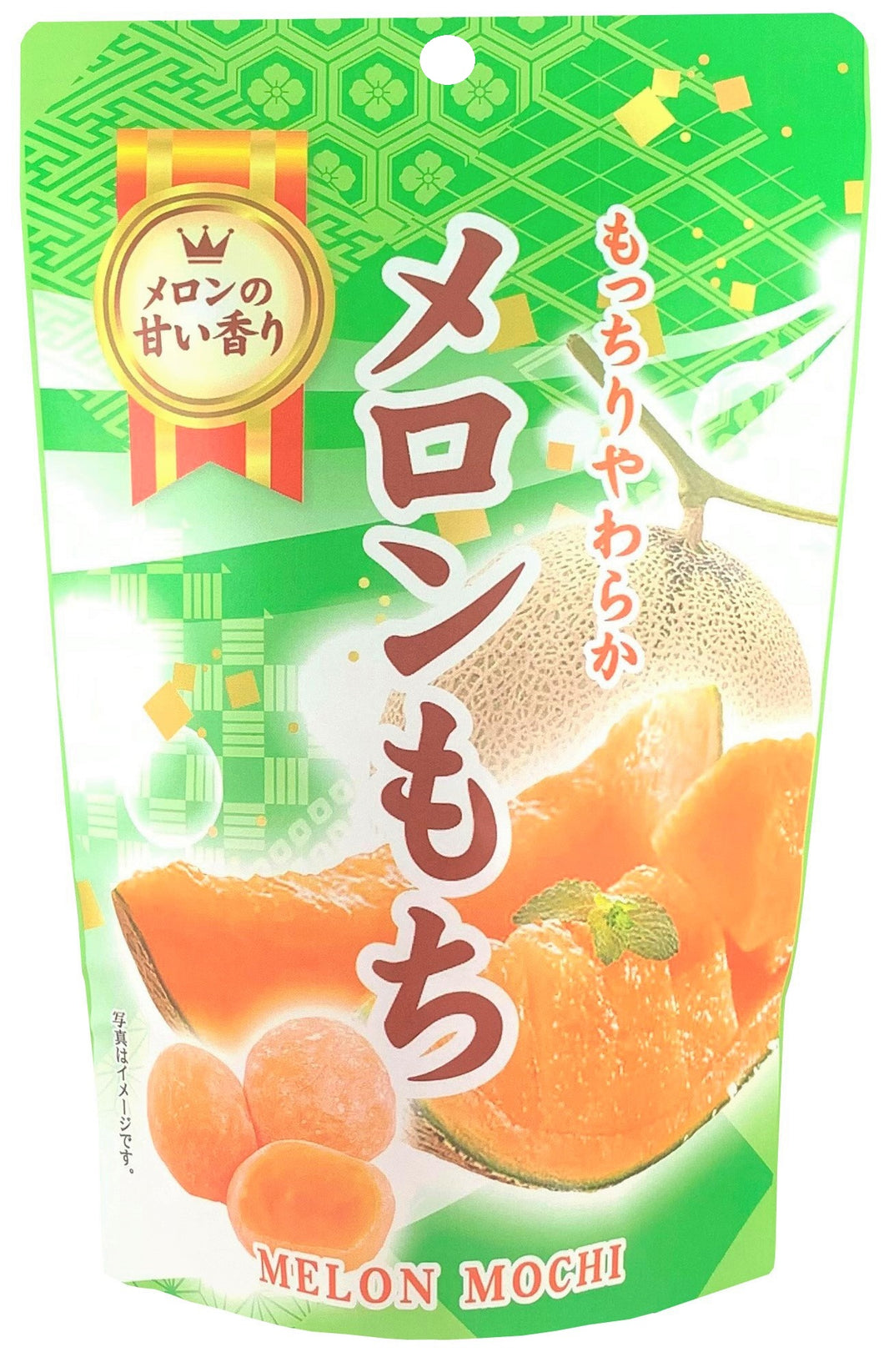 Seiki Melon Mochi (Mochi o smaku japońskiego melonu) 130g