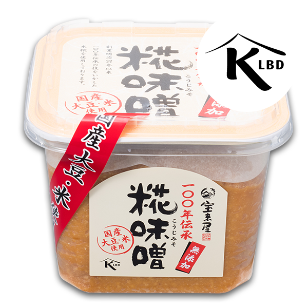 100-Nen Densho Koji Miso HORAIYA (Sfermentowana pasta sojowa ze słodem ryżowym) 750g